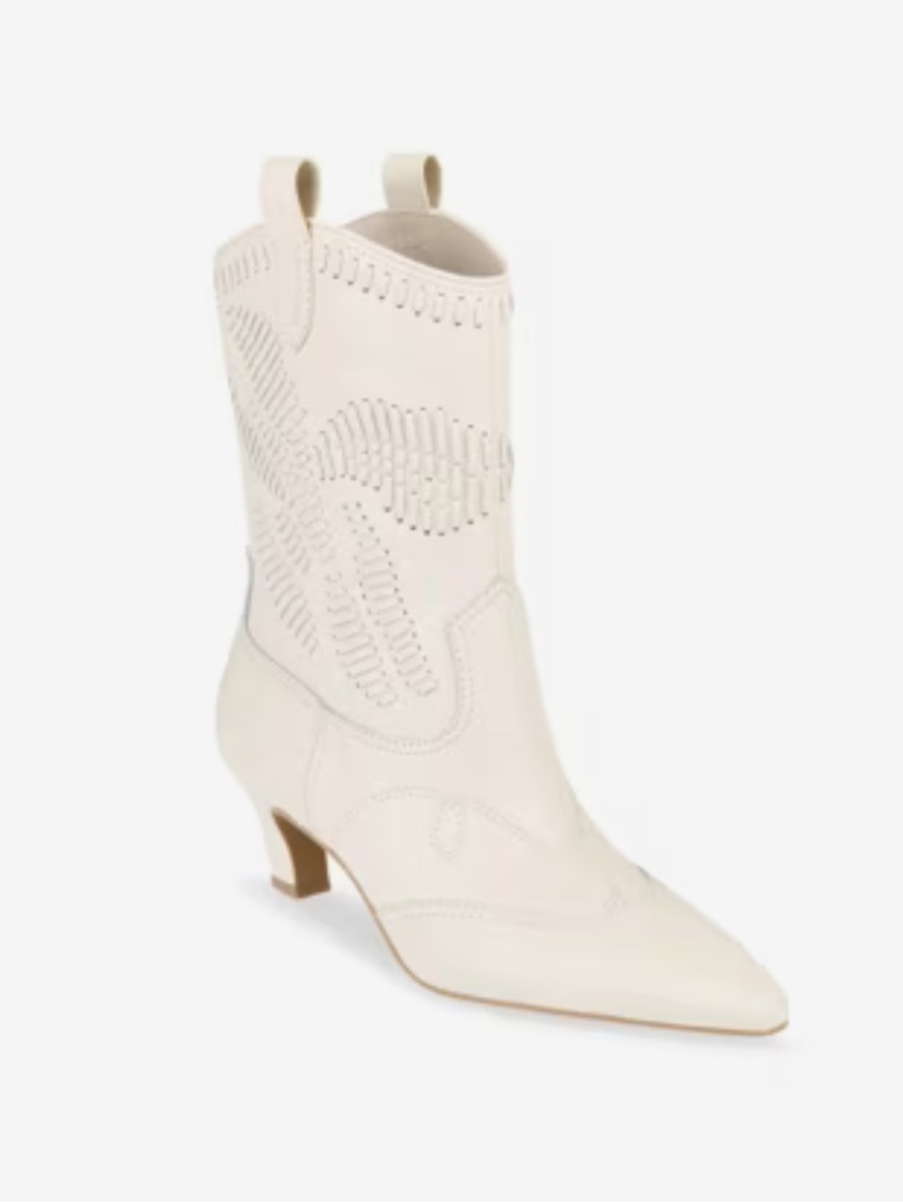NWOB Dolce Vita Tavla Boots Off White Leather 8